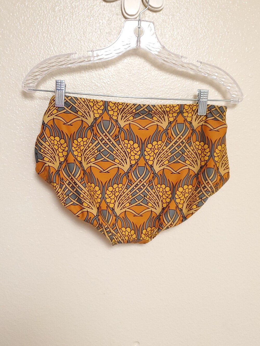 ALBION Golden Hour Olivia Mustard Yellow Two Piece Swimsuit Bikini Top & Bottom - Picture 10 of 10
